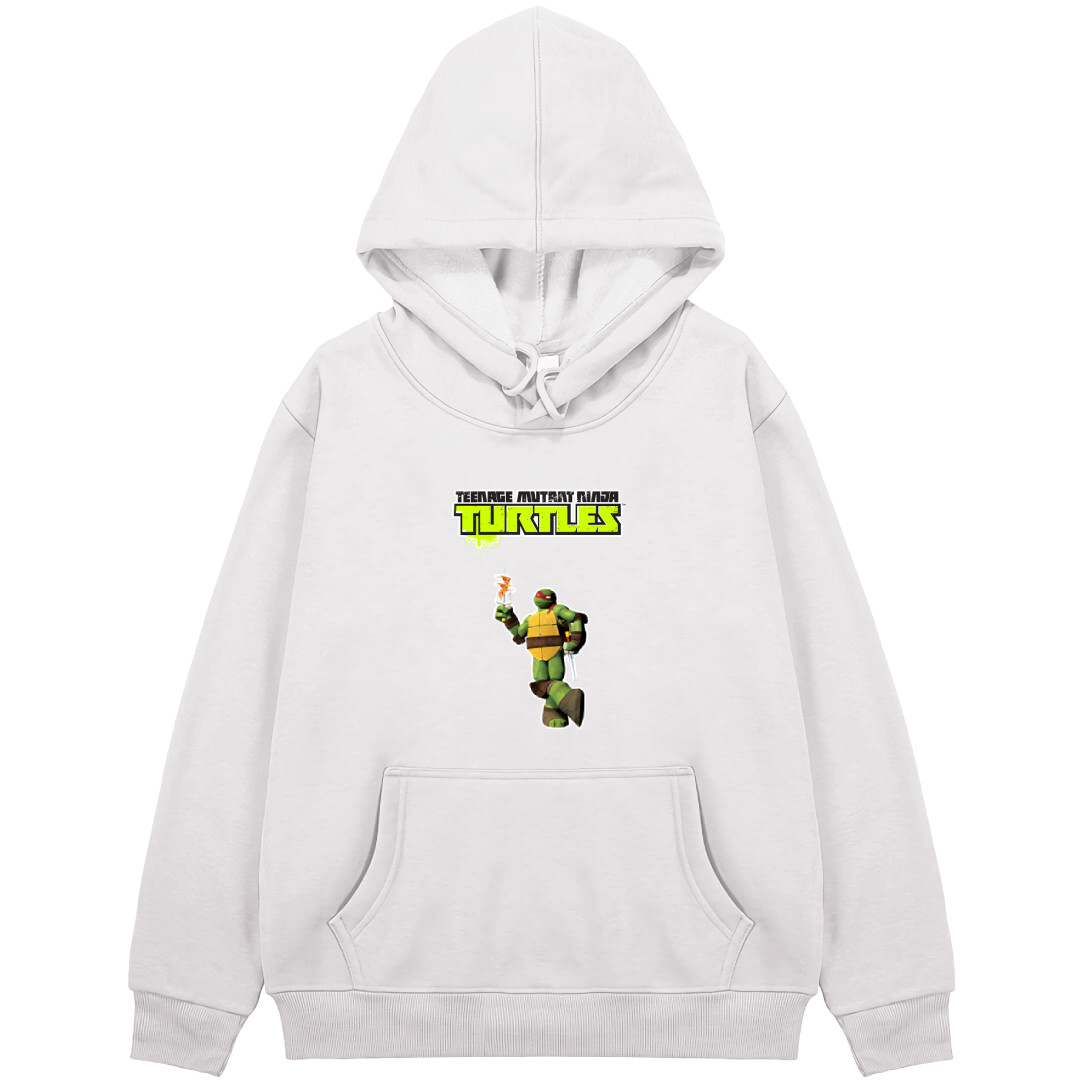 Ninja Turtles Raphael Hoodie Hooded Sweatshirt Sweater Jacket - Raphael Rise Of The Teenage Mutant Ninja Turtles 2012 Pizza Lover
