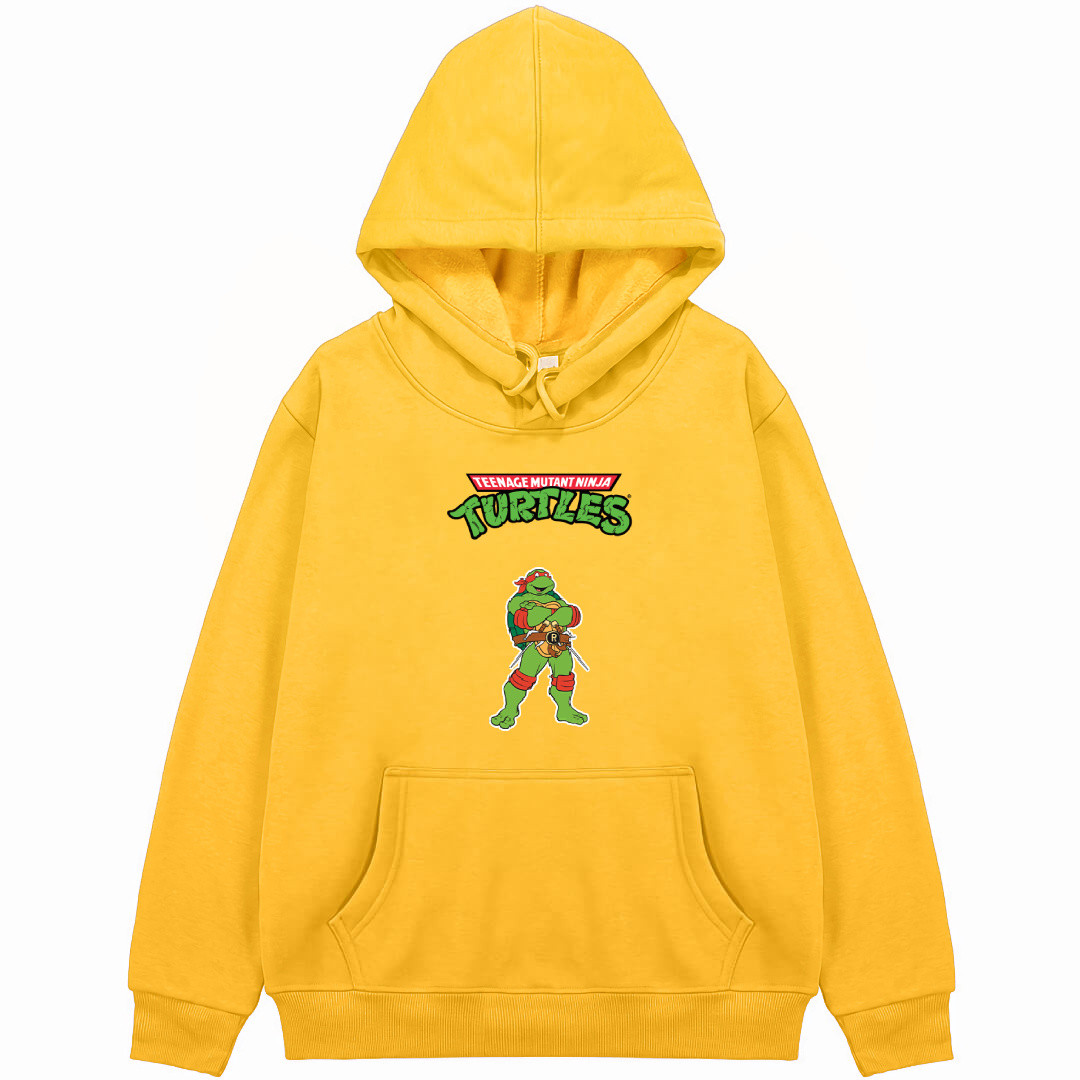 Ninja Turtles Raphael Hoodie Hooded Sweatshirt Sweater Jacket - Raphael Rise Of The Teenage Mutant Ninja Turtles 1987 Character Series