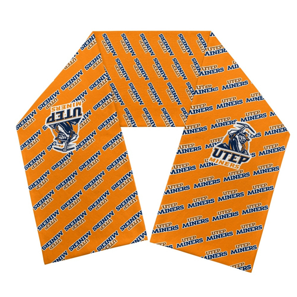 UTEP Miners Scarf Knitted - UTEP Miners College Football Medley ...