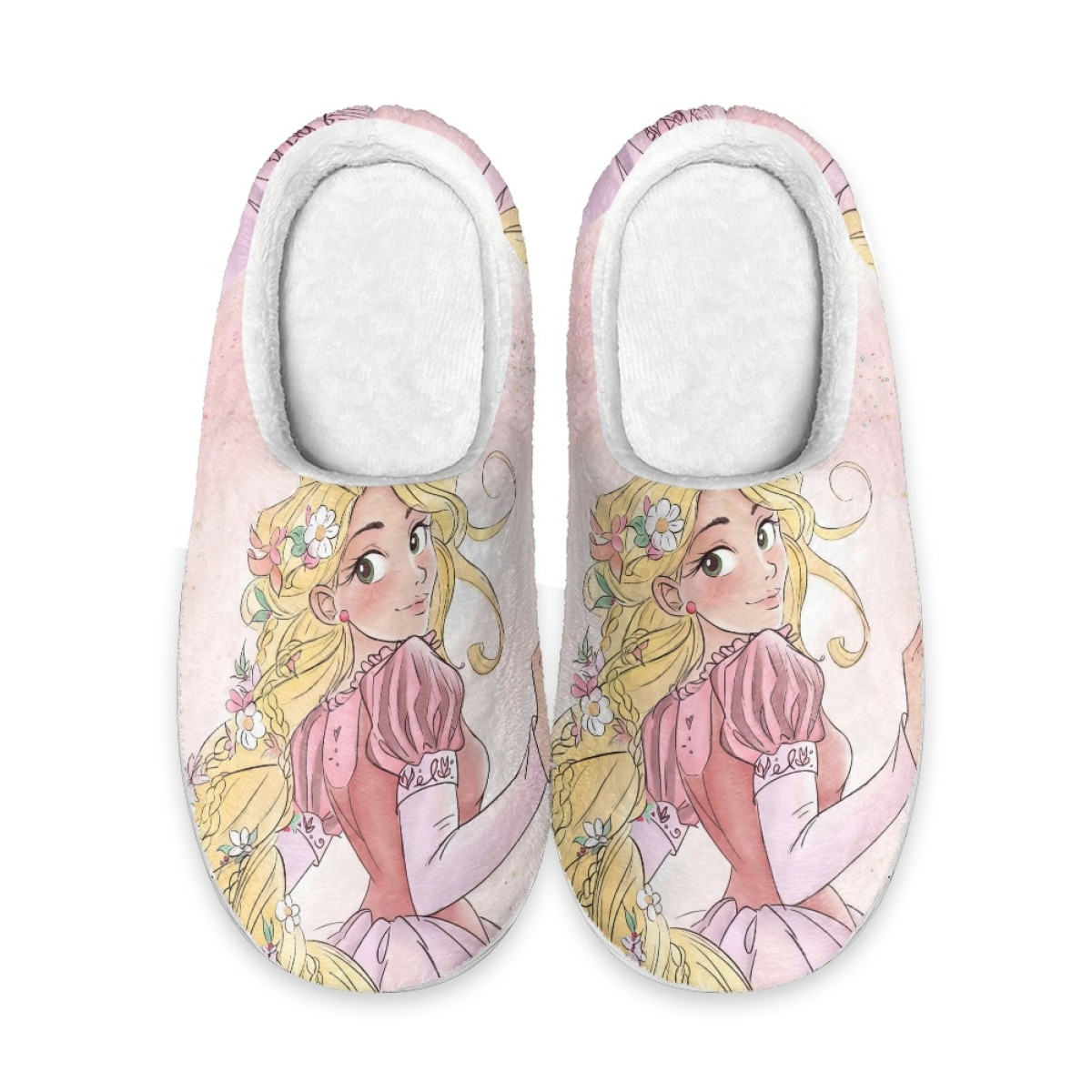 Barbie Rapunzel Slippers - Barbie Rapunzel Peace Sign Anime Art | Shirt ...