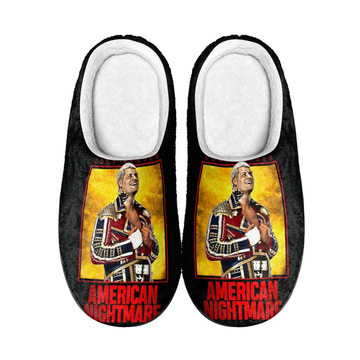 WWE Cody Rhodes Slippers - Cody Rhodes American Nightmare Poster ...