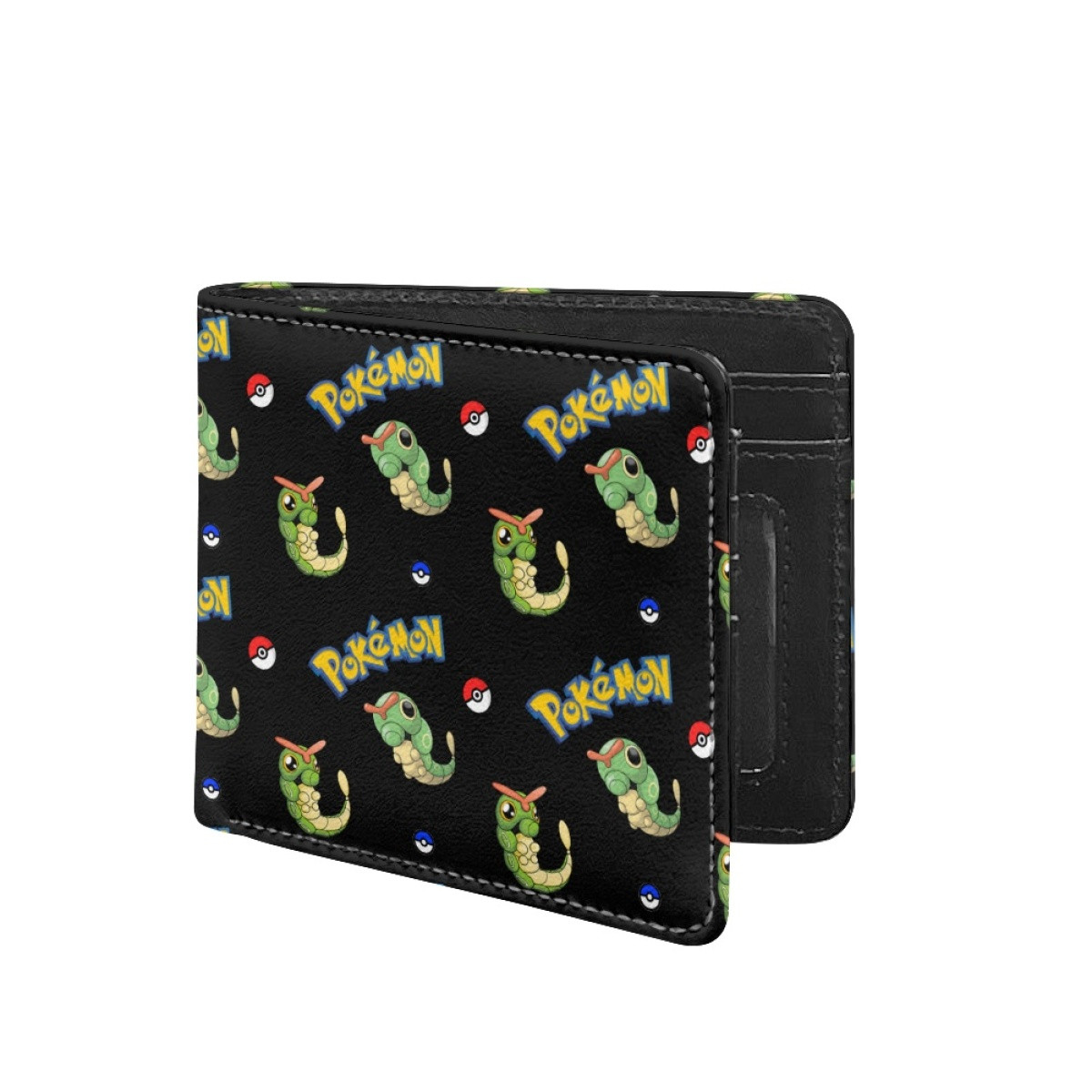 Pokemon Caterpie Bifold Wallet - Caterpie Character Series Art