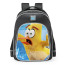 Angry Birds Chuck School Backpack