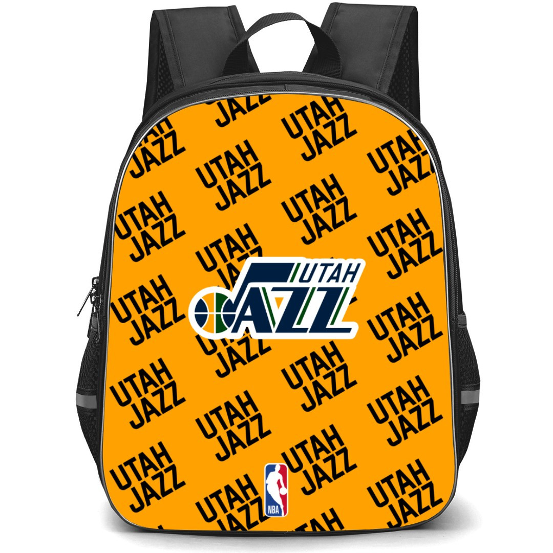 NBA Utah Jazz Backpack StudentPack - Utah Jazz Medley Monogram Wordmark
